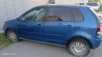 Volkswagen Polo 2007 года, 60 лс, автомобиль легковой, марка: VOLKSWAGEN, модель: POLO, VIN: WVWZZZ9NZ8Y116584, гос. рег. номер: P171CM70, год изготовления: 2007
