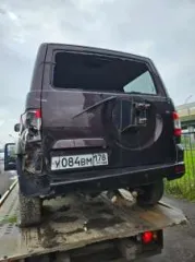 Автомобиль UAZ Patriot, 2016 года выпуска, государственный номер У 084 ВМ 178, VIN XTT316380G1003908