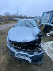 KIA Rio, 2020, серый, VIN: Z94C341BBMR207352, госномер: А955СХ799.