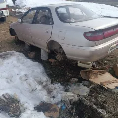 Тойота Карина 1991 года, 135 лс, 377560 км, полный привод, АКПП. Гос номер: К610ХР65. VIN отсутствует.