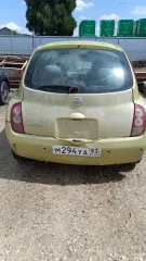 Nissan March 2004 года, кузов AK12 289721. Осмотр по адресу: Краснодар, ул. Заозерная, д.19. Телефон для связи: +7 965 941-61-85.