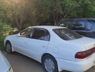 Toyota Corona 1992 года, 88 л.с. Цвет белый. VIN отсутствует. ПТС 25УУ636780. Госномер А591НА28. Страна-изготовитель Япония. Мощность двигателя 88 л.с. (64.7 кВт). Номер кузова CT190-4005692.