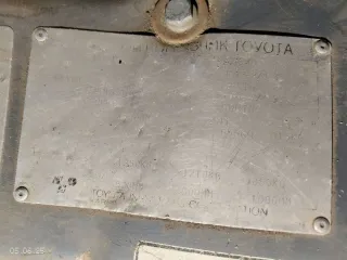 Электропогрузчик Toyota 7FBE15, 2011 г.в., К6117