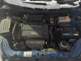 Chevrolet Aveo (Chevrolet Klas), 2007, седан, синий, г/н B285HO156, VIN XUUSF697J0000579, ПТС 86 PO 140421, СТС 99 28 362727. Требуется замена переднего бампера, гранаты с левой стороны и датчика холостого хода.