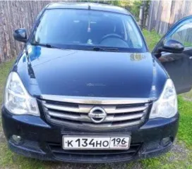 Nissan Almera 2018 г.в., цвет: черный, VIN: Z8NAJL11061623251, № двигателя K4MB497 P016943, шасси отсутствует, кузов № Z8NAJL11061623251. Обременения: залог в пользу АО «Эксперт Банк».