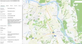 Земельный участок, пл.1004 кв.м, кадастровый №42:04:0000000:1518, разрешенное использование: для ведения садоводства, по адресу: Кемеровская область, Кемеровский район, в границах СХПК колхоз «Сибирь» (КСП «Силинский») Земельный участок, пл.1004 кв.м, кадастровый №42:04:0000000:1518, разрешенное…