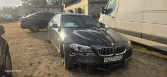 BMW 5 Series, 2013. Автомобиль BMW 5 Series, 2013 г.в., VIN: X4X5A394X0D355330. Предмет залога АО Банк Инго. Состояние: не на ходу, не заводится. По ходовой: левая сторона, задняя ось, замена всех рычагов и привод. Перед: правая сторона замена всех рычагов и стойки. Днище: оторвано крепления…