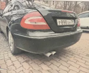 MERCEDES- BENZ CLK320 ELEGANCE,
год изготовления: 2002, 
цвет: черный, 
VIN: WDB2093651F026620, 
ПТС: 39 ТН 088964, 
г/н: Р898ХН39, 
изготовитель (страна): Германия, 
тип двигателя: бензиновый, 
двигатель №: 11295531386386, 
мощность двигателя, л. с. (кВт): 218-(160), 
рабочий объем…