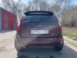 LADA Kalina 2012 года выпуска, цвет темно-вишневый. VIN: XTA111930C0201786, ПТС: 63HM901809, государственный номер B114CP35. Модель двигателя 11183, бензиновый, номер двигателя 5703649, мощность 81.6 л.с. (60.0 кВт), рабочий объем 1596 куб. см. Экологический класс четвертый, разрешенная…