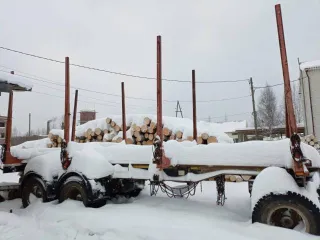 Автомобиль-сортиментовоз 687474 на шасси МАЗ-631219, VIN: X89687474H0CA8009, прицеп-сортиментовоз 600320 VIN: X89600320H0DK22036, ПТС 43 ОР №397755 от 06.03.2017 г., гос. №А0849611