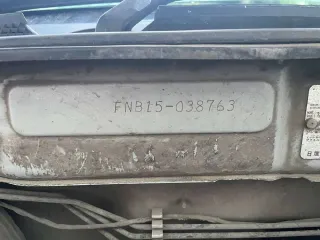 Nissan Sunny 2004 года, серый цвет, кузов FNB15038763, номер В362МН155