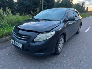Toyota Corolla, 2007 года, 124 лс, 200000 км, АКПП. Автомобиль ТОЙОТА КОРОЛЛА, 2007 года выпуска, VIN JTNBV58E80J010790. Автомобиль исправен, на ходу. Пробег составляет 200 000 километров. Автомобиль имеет следующие неисправности, требующие устранения: не установлена часть элементов на переднем…