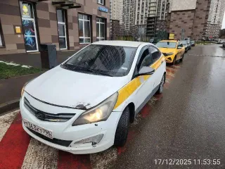 Hyundai Solaris 2015 года, 123 л.с., пробег 417000 км, автоматическая коробка передач. VIN Z94CU41DBFR480167, ПТС 39 №216110 от 14.12.2015 г.