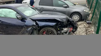Bmw 4series 430i xdrive, 2022 года выпуска, идентификационный номер (vin) WBA71AP070CL19575, автомобиль не на ходу, после ДТП (см. фото), технически не исследовался, требуется осмотр.