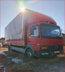 Mercedes-Benz Atego, 1998 года, автомобиль грузовой, марка: МЕРСЕДЕС-БЕНЦ, модель: АТЕГО, VIN: WDB9700371K367838, гос. рег. номер: Е871ЕМ774, год изготовления: 1998.