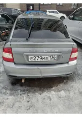 LADA Priora 2009, VIN XTA21723090057299. Ознакомиться с имуществом и документацией можно по месту нахождения по адресу: г. Лиски ул. Титова, 38, по согласованию по номеру телефона 89805590809 - Наталья.