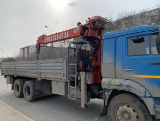 Автомобиль бортовой с краном-манипулятором КАМАЗ-689900 (65117), 2011 г.в., цвет кузова: медео, VIN X89689900B9DVV4026, шасси ХТС651173А1183207.