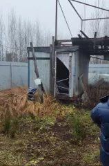 Земельный участок пл. 11435 кв.м., земли с/х назначения, для ведения крестьянского (фермерского) хозяйства; кад. № 47:07:0953003:486, Ленинградская обл., Всеволожский МР, Рахьинское ГП, а также имущество, расположенное на земельном участке: 
Теплица (металлический каркас тепличного комплекса 70 м…