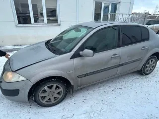 Renault Megane, 2005 года, 115 лс, 193000 км, АКПП, легковой седан, г/н: М879ЕМ186, цвет: светло-серый, VIN: VF1LM10E34521594, ПТС 72 РА 916078, СТС 99 73 370733, пропуски зажигания, требуется замена или ремонт КПП.
