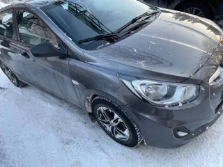 Hyundai Solaris 2014 года, 107 л.с., пробег 56018 км. VIN: Z94CT51CADR096096, государственный номер С371НВ716.
