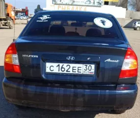 Легковой автомобиль, марка: Hyundai Accent, год изготовления: 2005 г.в., VIN:X7MCF41GP5M031607, г.р.з. С162ЕЕ30.