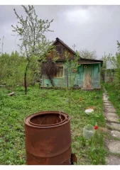 Нежилое здание, площадь 20.3 кв.м., адрес: Россия, Тамбовская область, г. Мичуринск, сад/общество «Ветеран», д. 46а, кадастровый номер: 68:26:0000042:221, и земельный участок под ним, площадь 443 кв.м., адрес: Тамбовская область, г. Мичуринск, садоводческое товарищество «Ветеран», уч. 46а, вид…