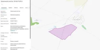Доля земельного участка 1846704 кв.м, Татарстан 1/38 доля земельного участка в Татарстане, 1/38 доля в праве на земельный участок, площадь: 1846704 кв.м, кадастровый номер: 16:39:171201:2, категория земель: земли сельскохозяйственного назначения, вид разрешенного использования: для…