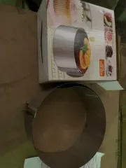 Металлическая форма для выпечки, цилиндрической формы, раздвижная, артикул 2128. Всего 170 штук.