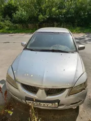 Мицубиси Lancer 1.6, VIN JMBSNCS3A5U005993, 2004 г., госномер М656ХУ 35, серебристый, на ходу