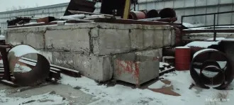 Форма фундаментных блоков 6 шт Омская область село Благодаровка улица Центральная дом 24 Состояние удовлетворительное бывшее в эксплуатации оборудование требующее некоторого текущего ремонта или замены мелких отдельных частей