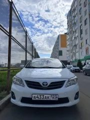 Toyota Corolla 2011 года, VIN JTNBV58E80J135255, госномер А433АК123. Повреждение ЛКП, требуется замена расходников, отсутствует бортовой компьютер. На ходу, экономичный расход бензина. Осмотр в Краснодаре, ул. Даниила Смоляна, 80/1.