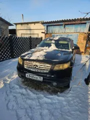 Infiniti FX 2003, 315 км, 300000 км, полный привод, АКПП. Легковой автомобиль, марка: INFINITI, модель: FX45 AWD, год изготовления: 2003, VIN: JNRBS08W83X000402, ПТС: 73НК546462, г/н: 11.02.2014.