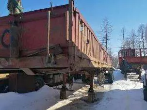 Полуприцеп с бортовой платформой Wanshida SDW9405, 2011 г.в., госномер ХА707027, VIN LA993NGB1B0SDW117