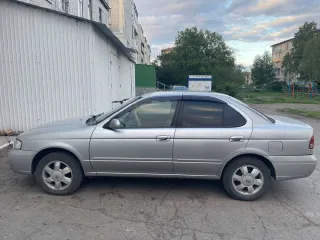 Nissan Sunny 2004 года, серый цвет, кузов FNB15038763, номер В362МН155