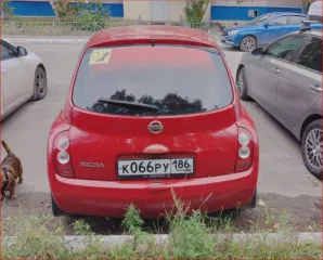 Nissan Micra 2004 года, 80 лс, 237443 км. Автомобиль легковой, марка: NISSAN MICRA, модель: 1.2 COMFORT, VIN: SJNFBAK12U1321203, гос. рег. номер: К066РУ186, год изготовления: 2004