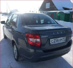 Lada Granta 2024, 90 л.с., 8296 км. Автомобиль легковой, марка: LADA, модель: GRANTA, VIN: XTA219040S1121029, гос. рег. номер: С256НМ45, год изготовления: 2024.