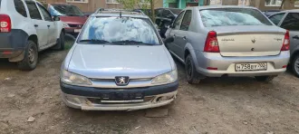 Peugeot 306 1997 автомобиль, год выпуска: 1997, VIN: VF37ENFZE32081315, цвет кузова: серо-голубой