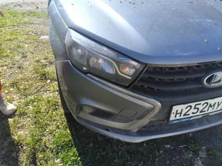 LADA VESTA, 2020 года выпуска, VIN: XTAGFL110MY514561. Легковой автомобиль LADA VESTA, 2020 года выпуска, VIN: XTAGFL110MY514561, цвет серый, тип двигателя - бензиновый, мощность двигателя 106,1 л.с., 78 кВт.