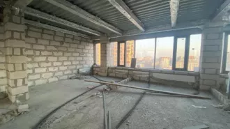 Жилое помещение, квартира №60, площадь 172,9 кв.м., кад. № 77:06:0003008:6823, эт.18-19. 
Адрес: г. Москва, Нахимовский пр-т, д.73,