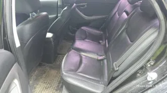 Hyundai Avante 2011 года, 140 лс, 184909 км, АКПП, VIN: KMHDH41DBBU032801, цвет черный, ПТС: 25EH 528411, двигатель №: G4FDAU042495
