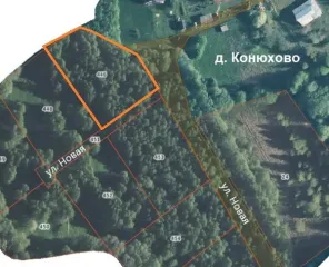 Земельный участок площадью 2579 кв.м. Кадастровый номер 76:03:021601:446. Расположен по адресу: Ярославская область, муниципальный округ Брейтовский, сельское поселение Гореловское, деревня Конюхово, улица Новая, земельный участок 2. Категория земель: земли населенных пунктов. Вид разрешенного…