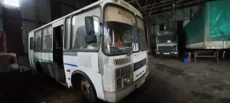 Автобус ПАЗ 32053, государственный регистрационный знак В 032 УМ13rus.