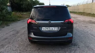 Opel Zafira Tourer, VIN XWFPD9DC1C0006271, легковой универсал, категория B, 2012 г., модель двигателя A14NET 19AT4698, госномер М393НА21, кузов XWFPD9DC1C0006271, цвет темно-серый, мощность 140 л.с. (103 кВт), объем 1362 см³, бензиновый двигатель, ПТС 16 00 400026 от 16.11.2016.
