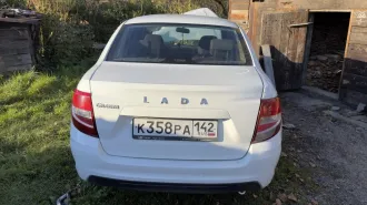 Легковой автомобиль, марка: LADA, модель: Granta, год изготовления: LADA Granta, 2024 года выпуска,, VIN: XTA219040R1070075. Объект в залоге. Залогодержатель АО  АВТО ФИНАНС БАНК . Автомобиль после ДТП. Кемеровская область, яйский муниципальный округ, Станция Судженка, вокзальная 1.  Болтунова А.В…