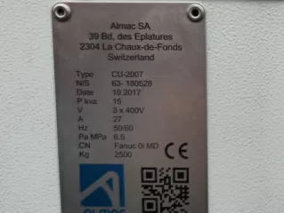 ALMAC CU 2007, заводской номер 063-180528.