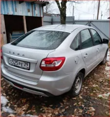 Автомобиль Lada Granta, 2024 года выпуска, мощность 90 л.с., пробег 23761 км. VIN: XTA219140R0562297.