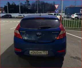 Hyundai Solaris 2012 года, 123 лс, транспортное средство Легковой Hyundai SOLARIS, 2012 года выпуска, VIN: Z94CT51DBCR064163
