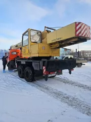 Автокран модель КС-55713-1, г.в. 2002, vin X8955713120AL1618, цвет оранжевый, в рабочем состоянии. Расположенный по адресу: г. Мурманск, район Росляково, территория 195 РАВ. По итогам торгов по данному лоту победитель производит оплату за имущество по цене, увеличенной на сумму НДС (20 %).  Должник…