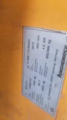 Электроштабелер Jungheinrich EVT 214, 2012 года выпуска, желтого цвета, заводской номер 91079083.