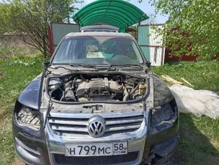 Volkswagen Touareg 2008 Легковой автомобиль, марка: Volkswagen, модель: Touareg, год изготовления: 2008 г.в., цвет: чёрный, VIN: WVGZZZ7LZ8D050396, ПТС: 77 ТХ 725803, изготовитель (страна): Словакия, организация изготовитель ТС: Фольксваген АГ